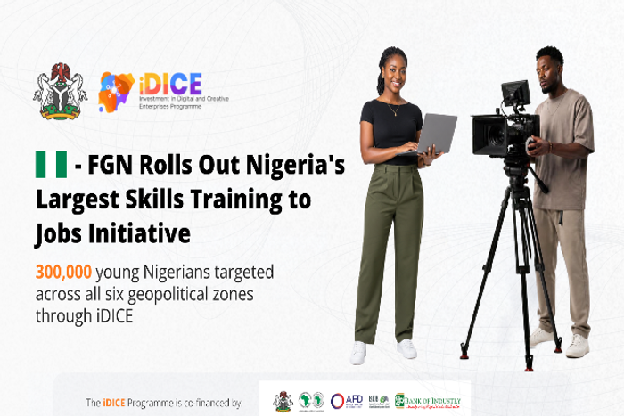 Federal Government rolls out the largest Skills-to-Jobs initiative in Nigeria's history, Targeting 300K Young Nigerians through iDICE
