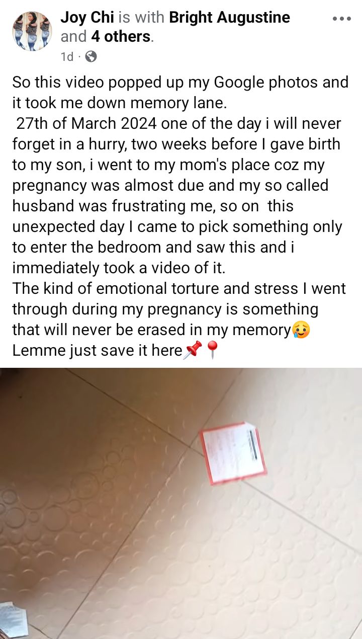 Nigerian lady recalls when she found used condom in matrimonial bedroom after returning home unexpectedly