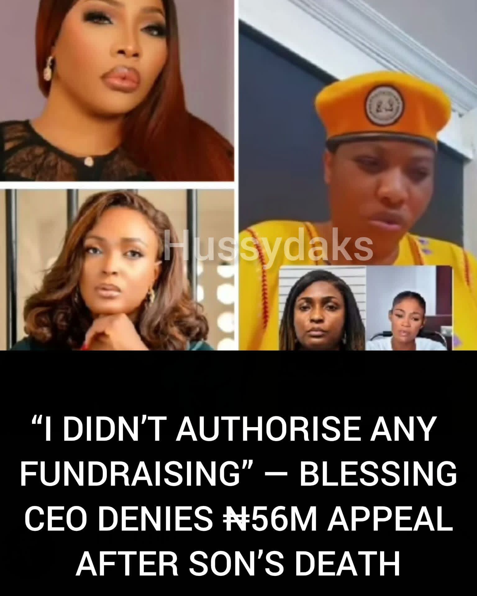 Blessing CEO Denies Authorizing ₦56m Fundraising Following Son's Reported Death