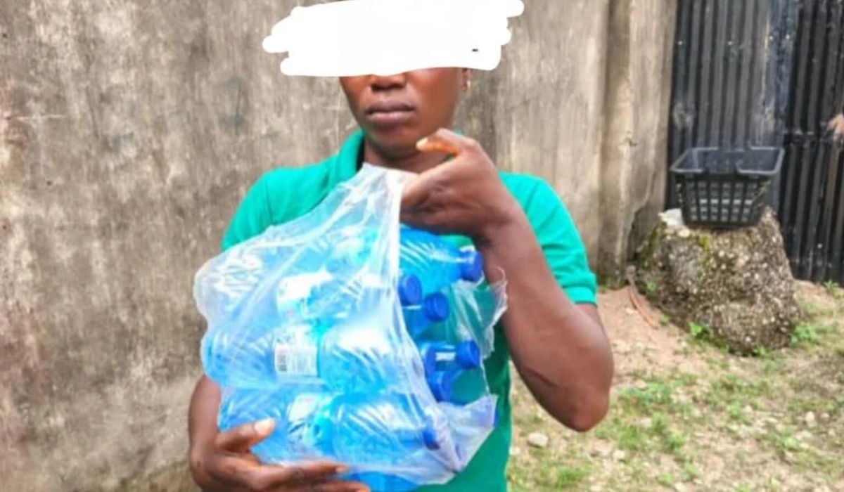 Ibara prison: Woman arrested with suspected ethanol concealed in bottled water