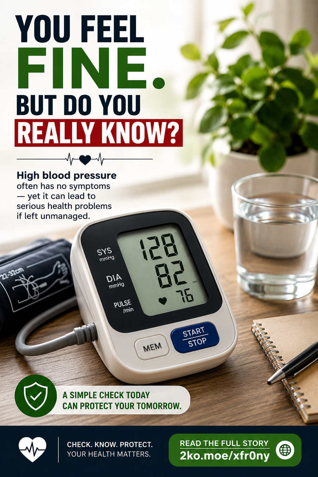 You May Feel Completely Fine And Still Have High Blood Pressure — When Last Did