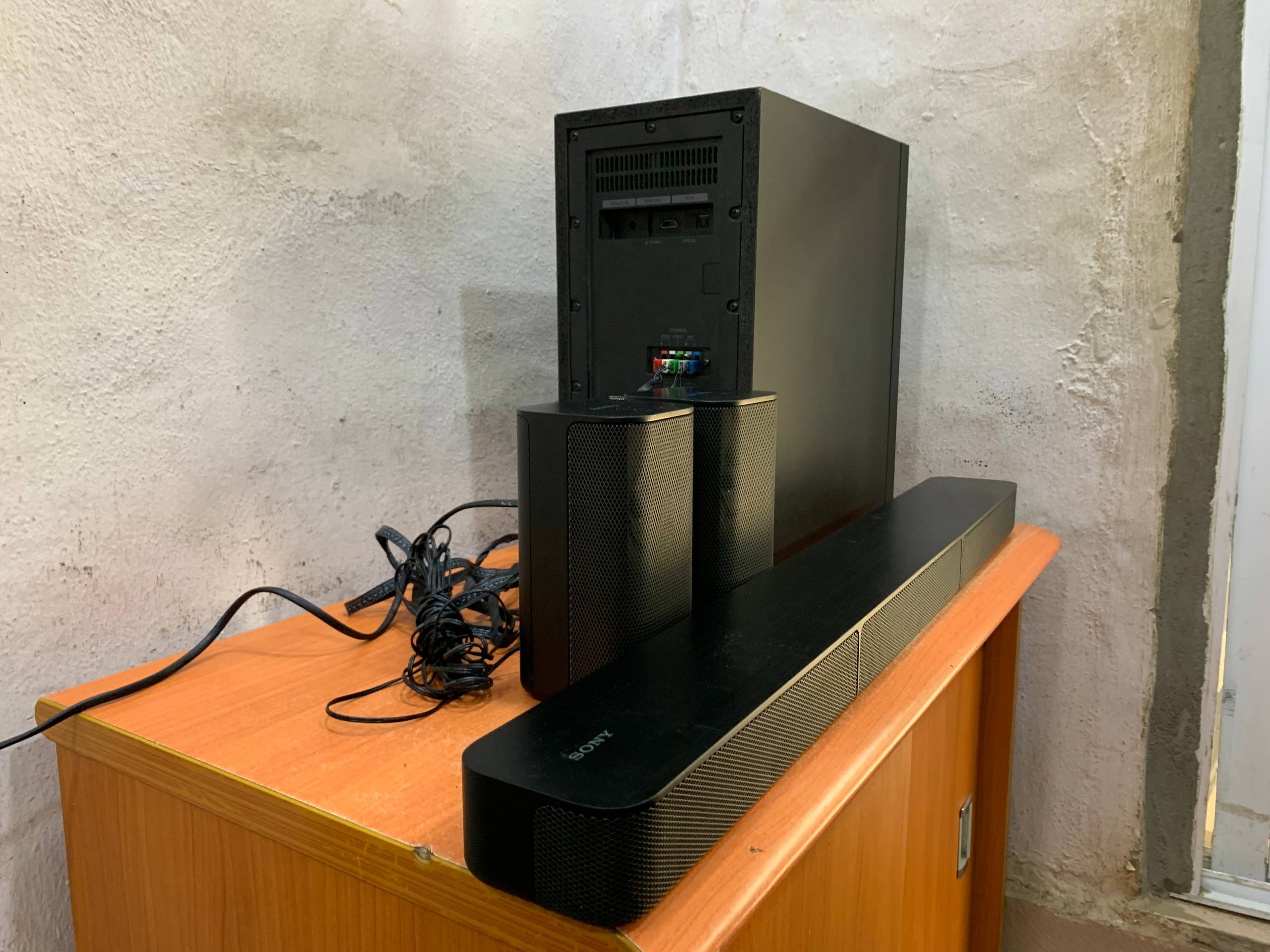 Sony Wired Soundbar With Subwoofer (400w, Deep Bass, Wired Connectivity, Clear Audio)
