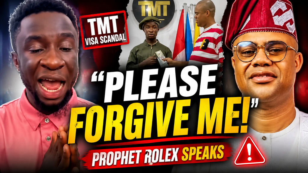 Prophet Rolex Apologises Over TMT Travels Visa Controversy (VIDEO)