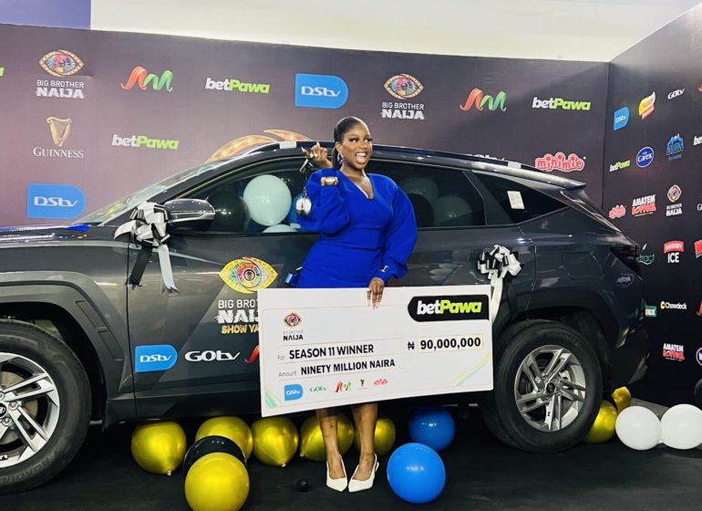 Bbnaija Season 11 Winner Temi Nkem Receives N90m, SUV
